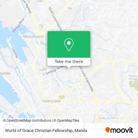 World of Grace Christian Fellowship map
