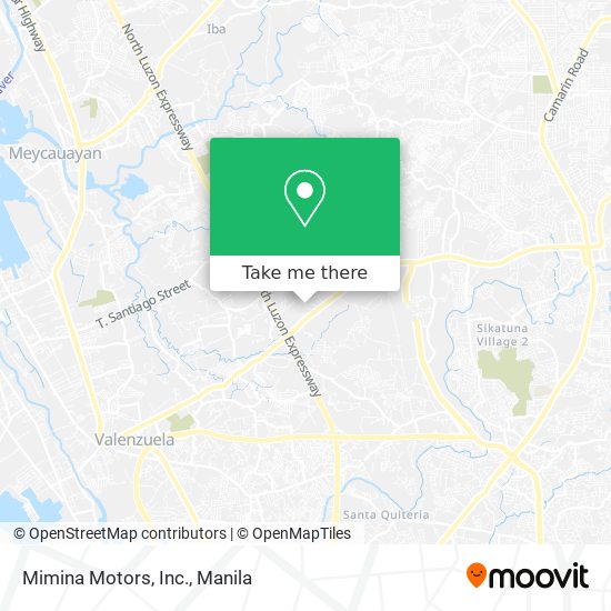 Mimina Motors, Inc. map