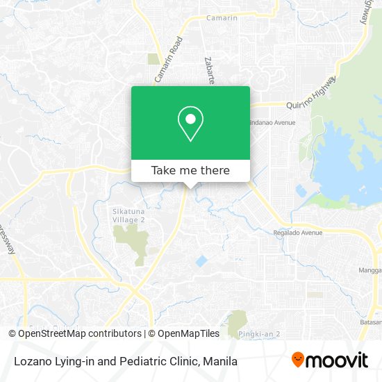 Lozano Lying-in and Pediatric Clinic map