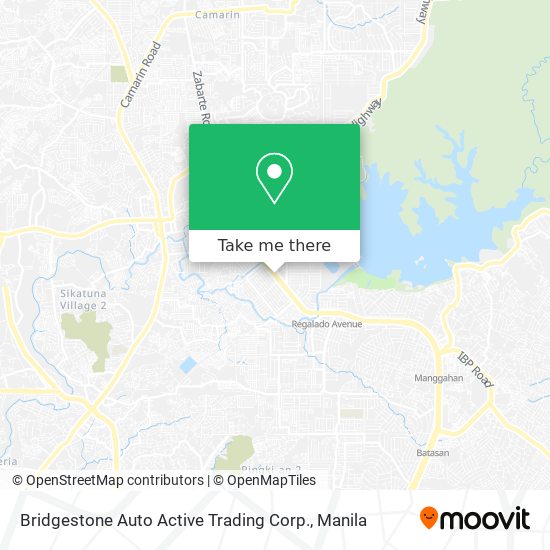 Bridgestone Auto Active Trading Corp. map