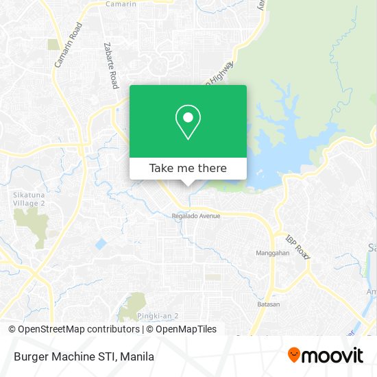 Burger Machine STI map