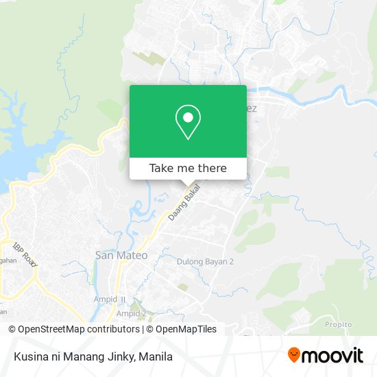 Kusina ni Manang Jinky map