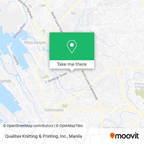 Qualitex Knitting & Printing, Inc. map