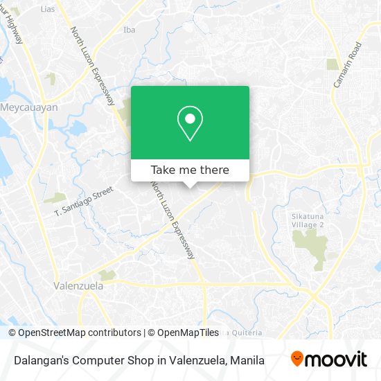 Dalangan's Computer Shop in Valenzuela map