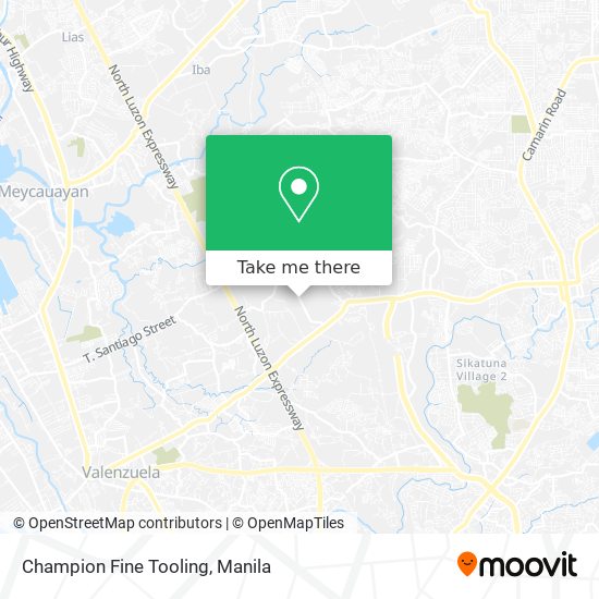 Champion Fine Tooling map