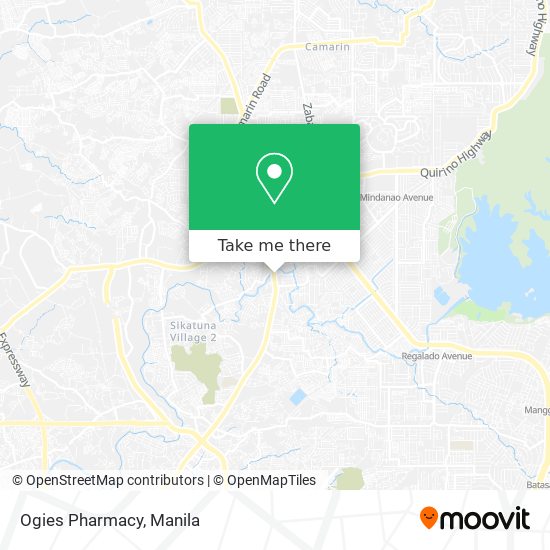 Ogies Pharmacy map