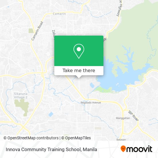 Innova Community Training School map