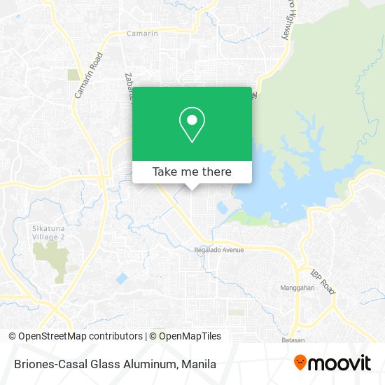 Briones-Casal Glass Aluminum map