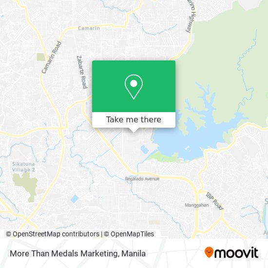 More Than Medals Marketing map