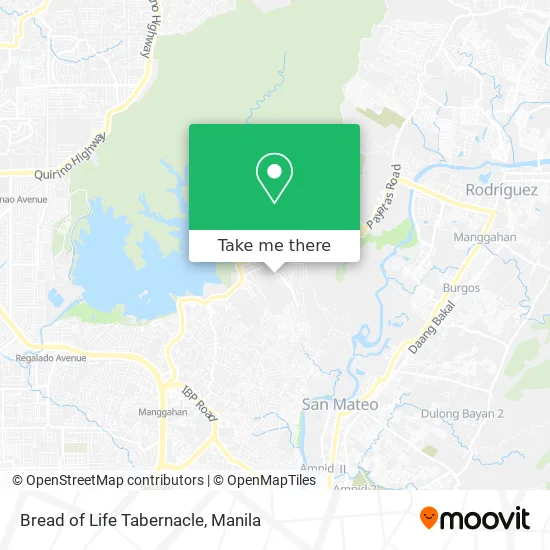 Bread of Life Tabernacle map