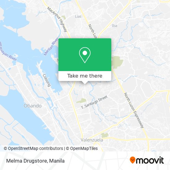 Melma Drugstore map