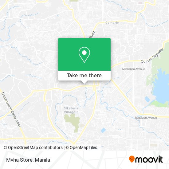 Mvha Store map