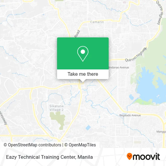 Eazy Technical Training Center map