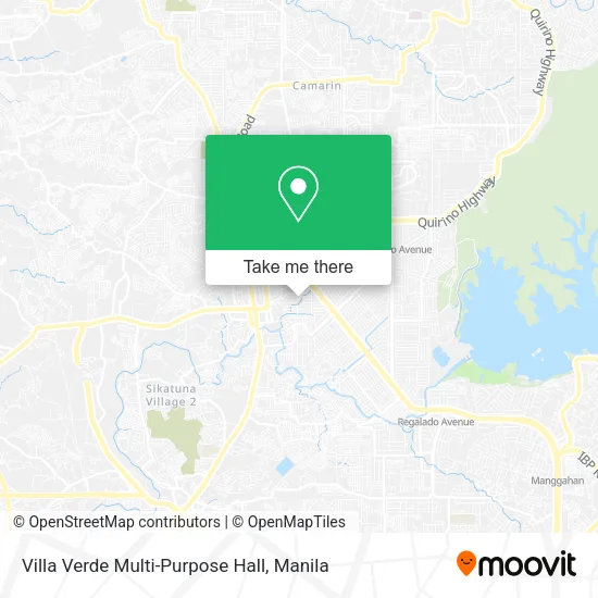 Villa Verde Multi-Purpose Hall map