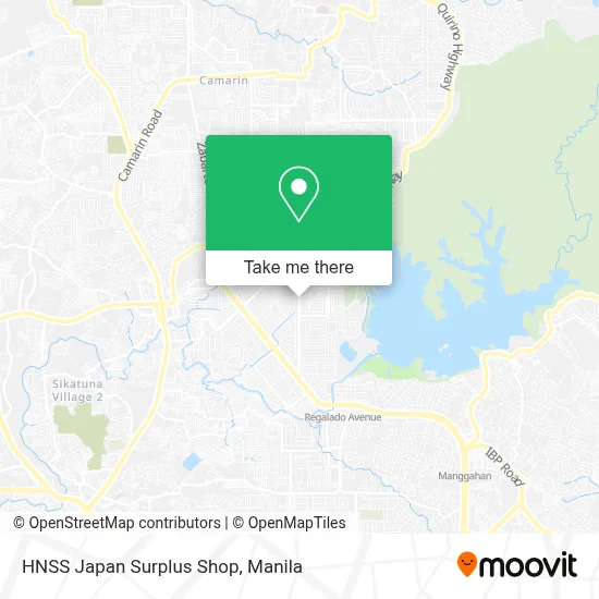 HNSS Japan Surplus Shop map