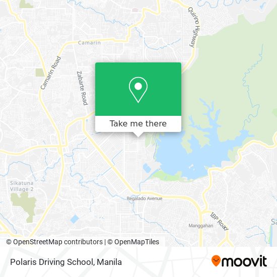 Polaris Driving School map
