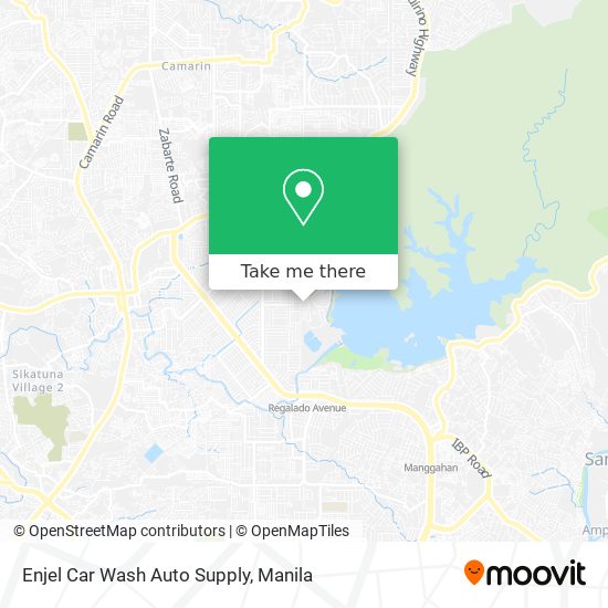 Enjel Car Wash Auto Supply map