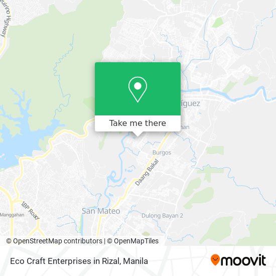 Eco Craft Enterprises in Rizal map