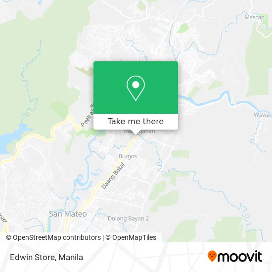 Edwin Store map
