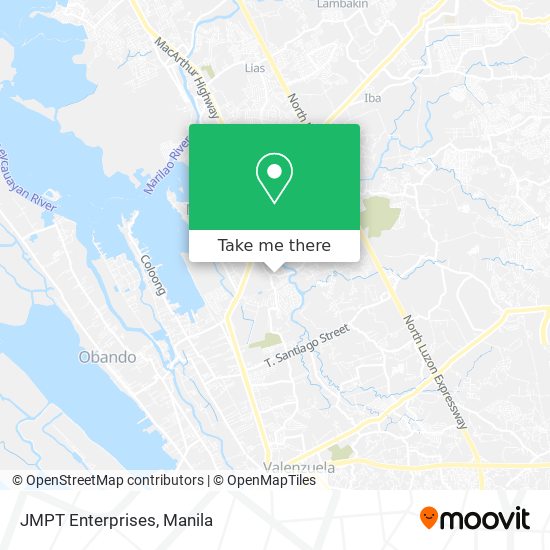 JMPT Enterprises map