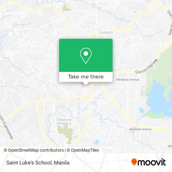 Saint Luke's School map