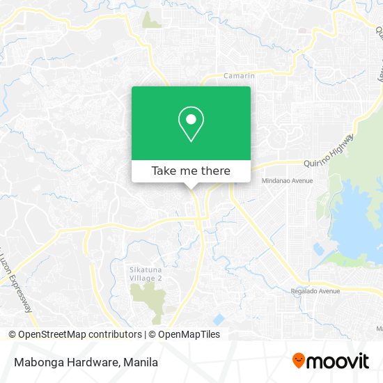 Mabonga Hardware map