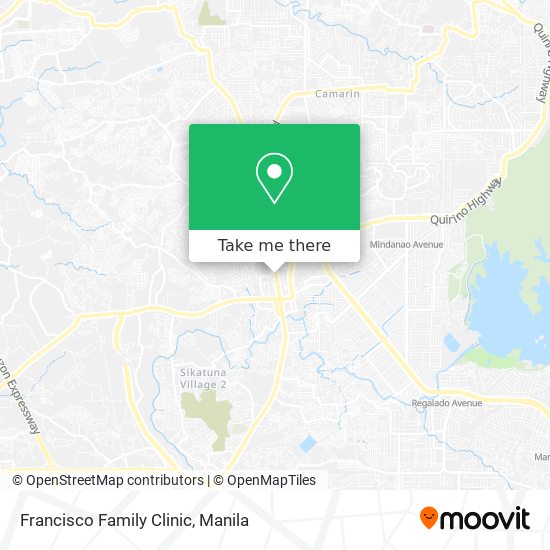 Francisco Family Clinic map