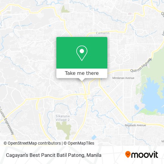 Cagayan's Best Pancit Batil Patong map