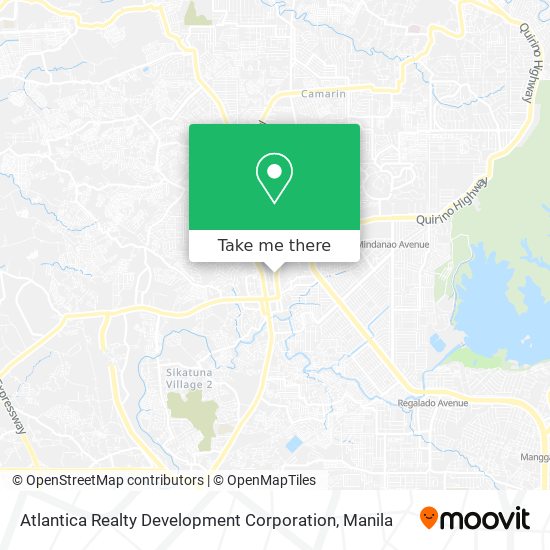 Atlantica Realty Development Corporation map