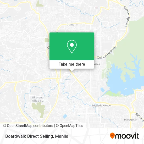 Boardwalk Direct Selling map