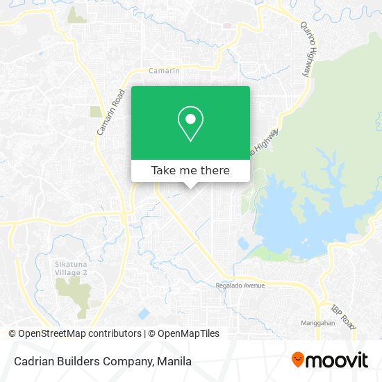 Cadrian Builders Company map
