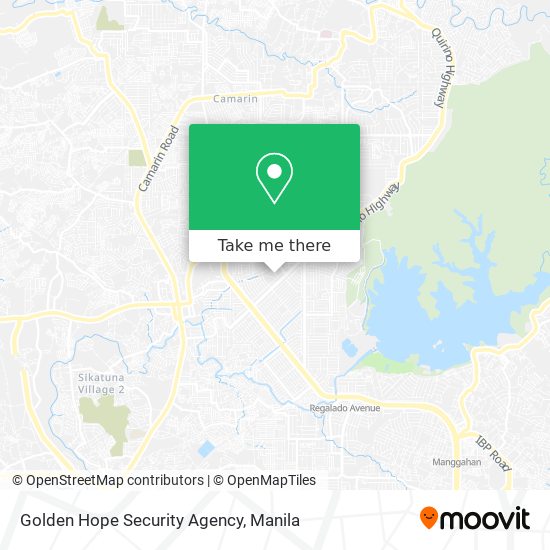 Golden Hope Security Agency map