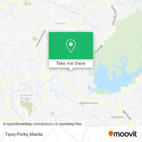 Tipsy Porky map