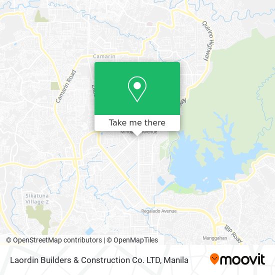 Laordin Builders & Construction Co. LTD map