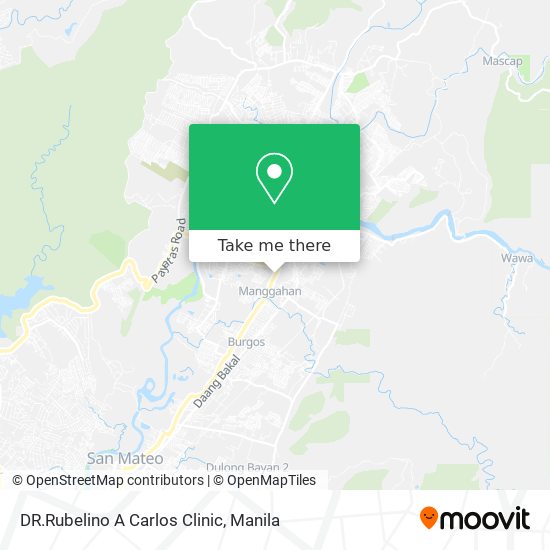 DR.Rubelino A Carlos Clinic map