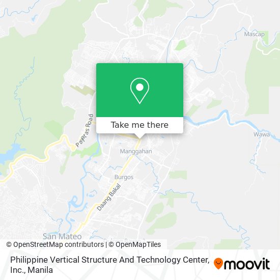 Philippine Vertical Structure And Technology Center, Inc. map