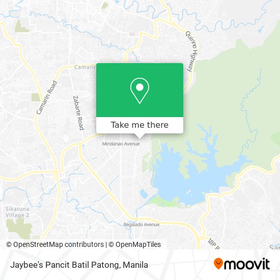 Jaybee's Pancit Batil Patong map