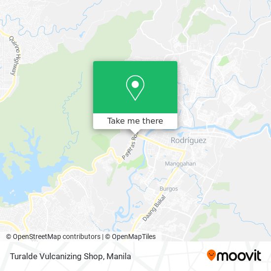 Turalde Vulcanizing Shop map
