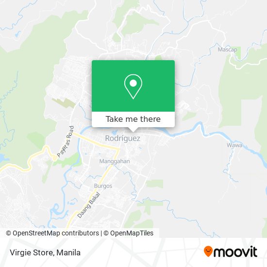 Virgie Store map