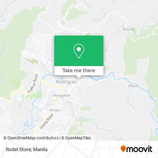 Rodel Store map