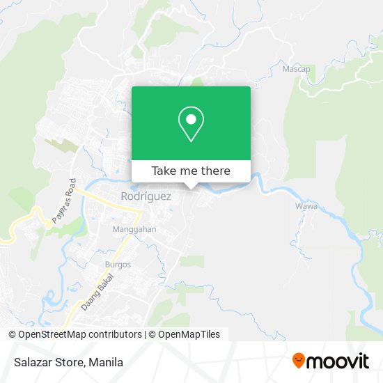 Salazar Store map