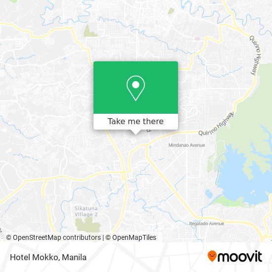 Hotel Mokko map