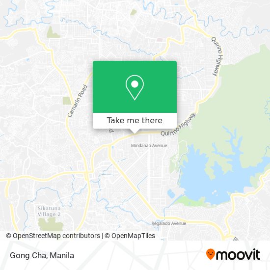 Gong Cha map