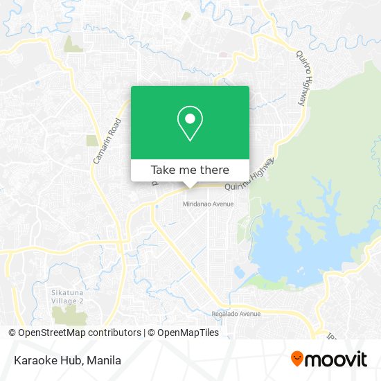 Karaoke Hub map