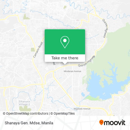 Shanaya Gen. Mdse map
