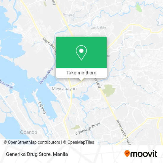 Generika Drug Store map