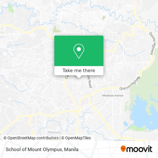 School of Mount Olympus map