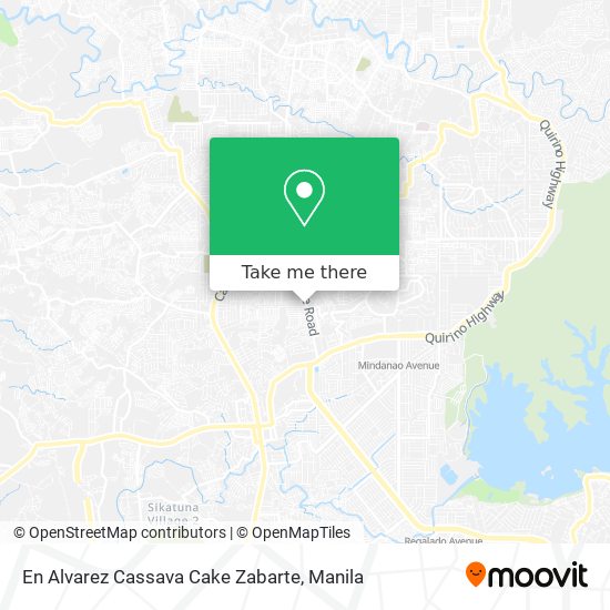 En Alvarez Cassava Cake Zabarte map