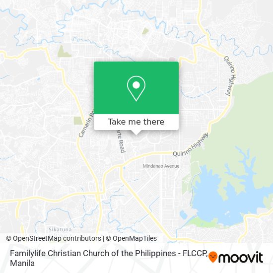 Familylife Christian Church of the Philippines - FLCCP map
