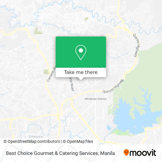 Best Choice Gourmet & Catering Services map